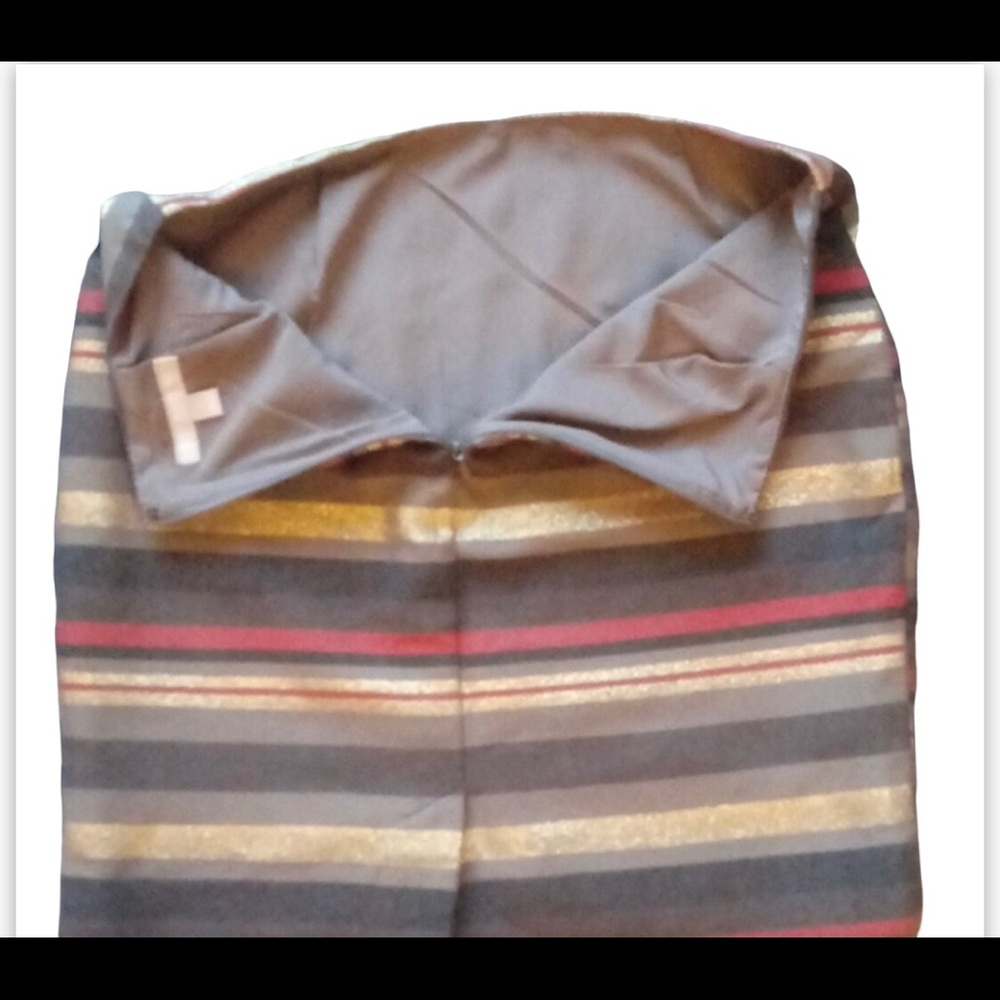 Banana Republic Multi Color Striped Skirt EUC - Picture 3 of 5